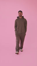 Elwood Chocolate Brown Hoodie